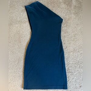 American Apparel One Shoulder Bodycon Dress